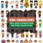 500+ Kids Characters Mega Collection